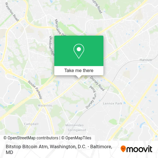 Bitstop Bitcoin Atm map