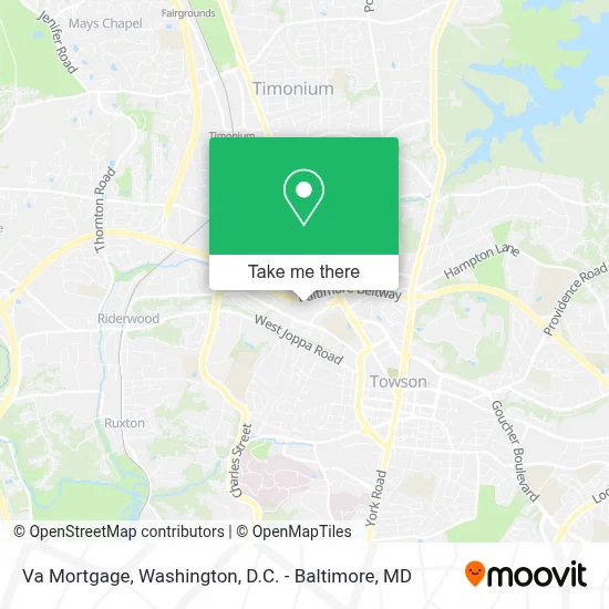 Va Mortgage map