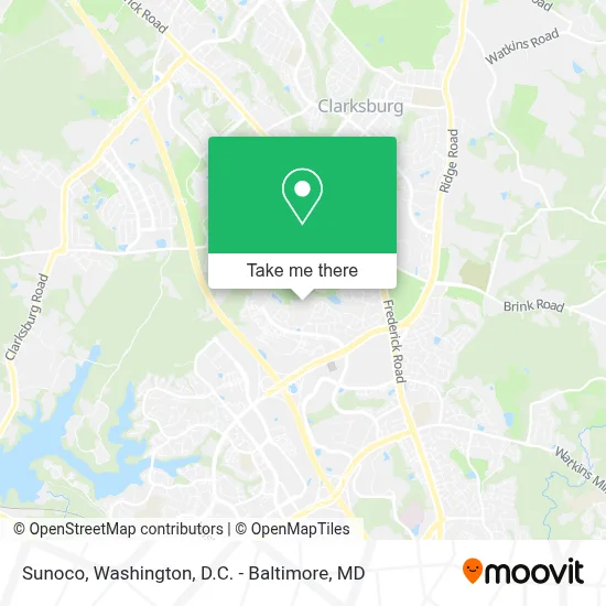Sunoco map