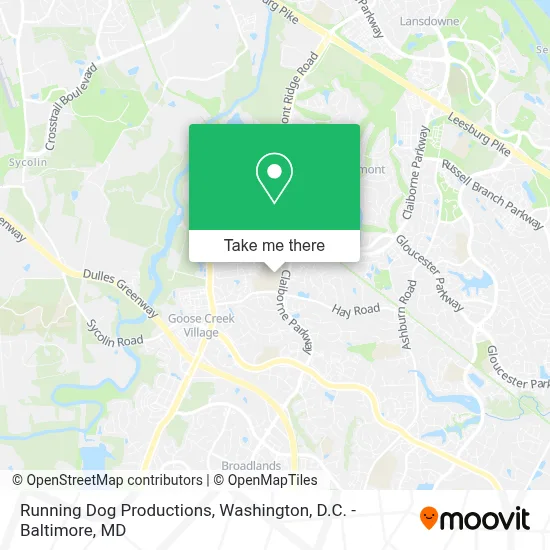 Running Dog Productions map