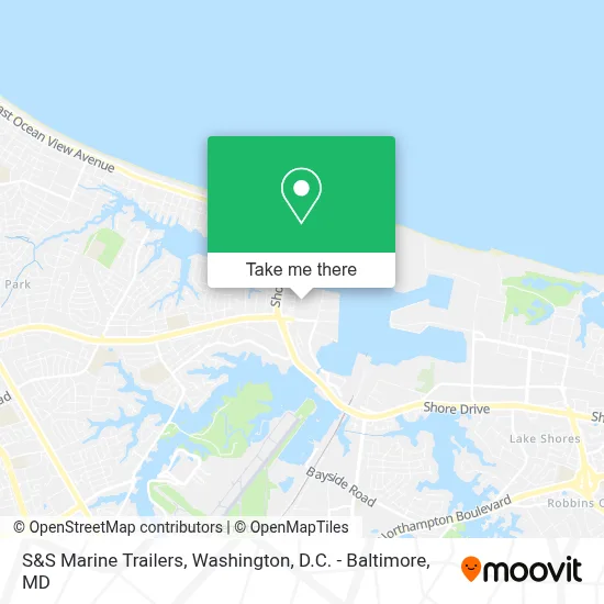 S&S Marine Trailers map