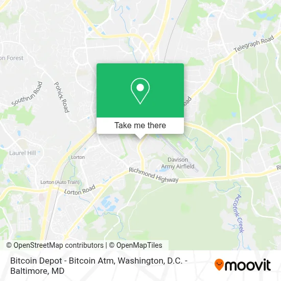 Bitcoin Depot - Bitcoin Atm map