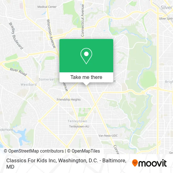 Classics For Kids Inc map