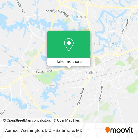 Aamco map