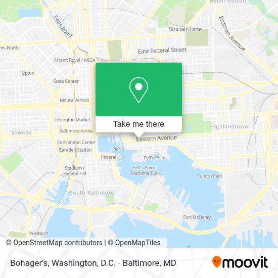 Bohager's map