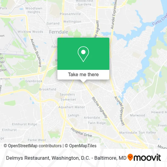 Delmys Restaurant map