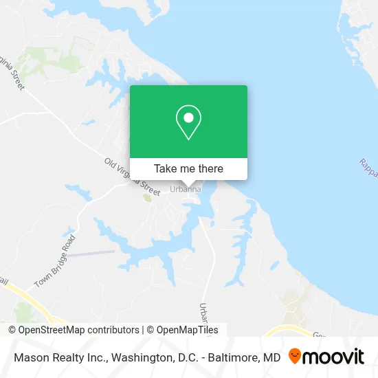 Mason Realty Inc. map