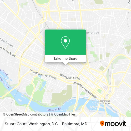Stuart Court map