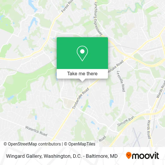 Wingard Gallery map