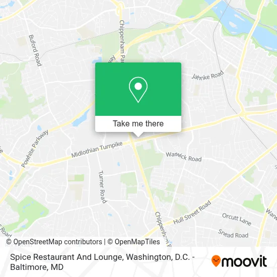 Spice Restaurant And Lounge map