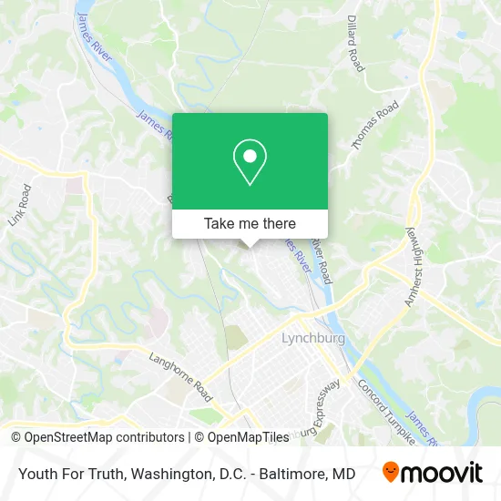 Youth For Truth map