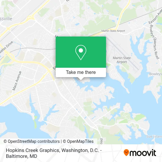 Hopkins Creek Graphics map