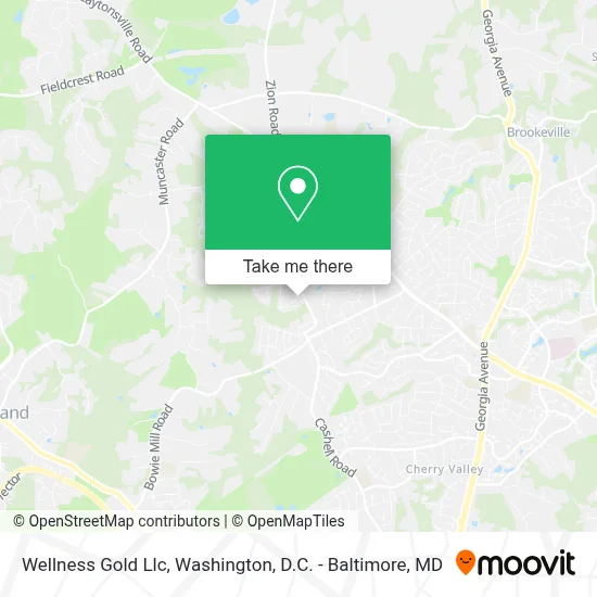 Wellness Gold Llc map