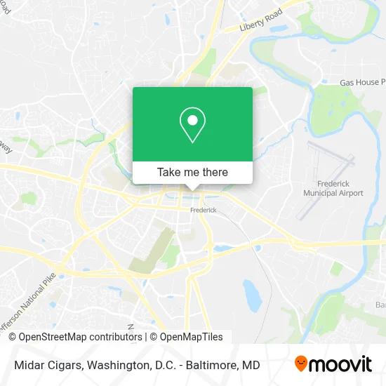Midar Cigars map