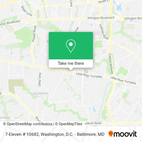 7-Eleven # 10682 map