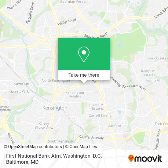First National Bank Atm map