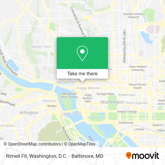 Rimell Fit map