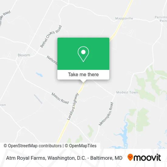 Atm Royal Farms map