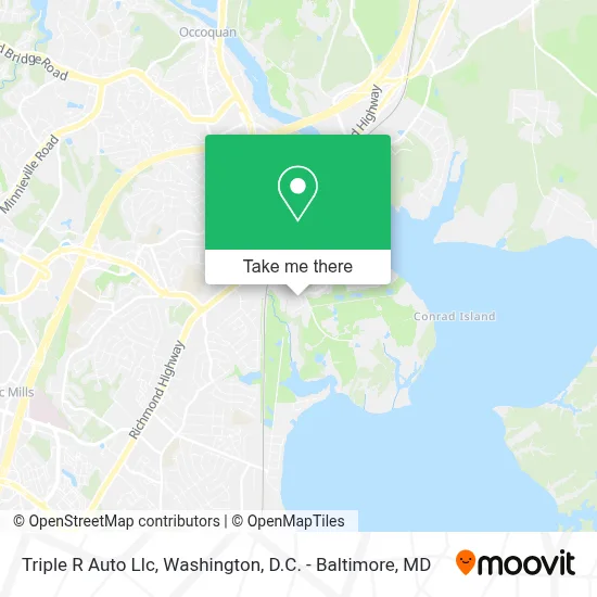 Triple R Auto Llc map