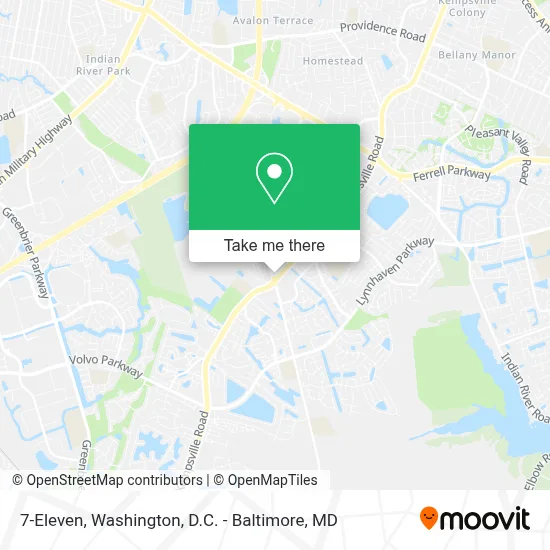 7-Eleven map