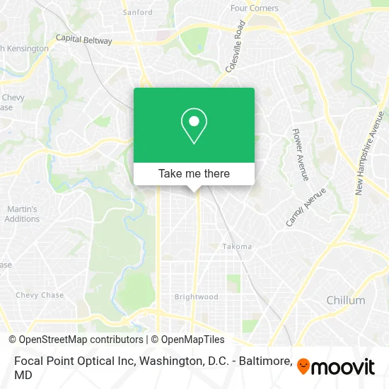 Focal Point Optical Inc map