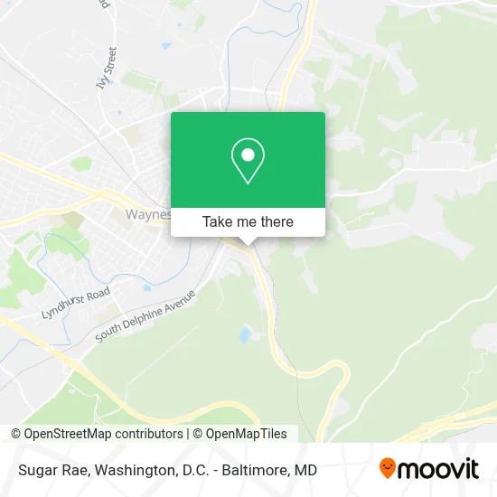 Sugar Rae map