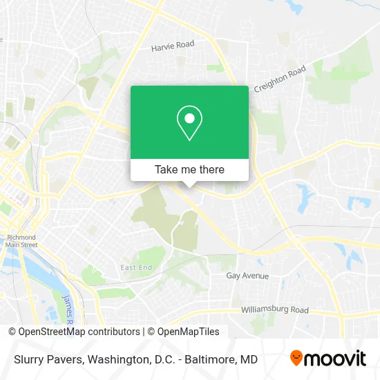 Slurry Pavers map
