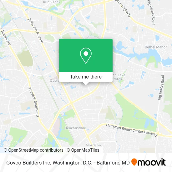 Govco Builders Inc map