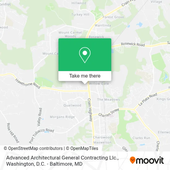 Advanced Architectural General Contracting Llc. map