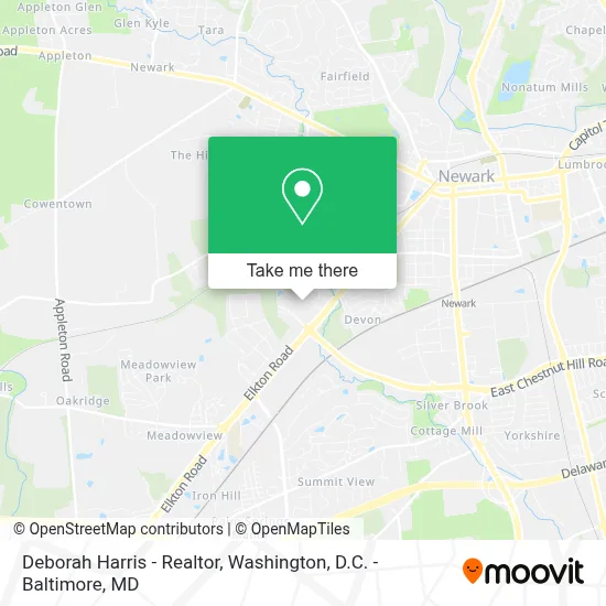 Deborah Harris - Realtor map