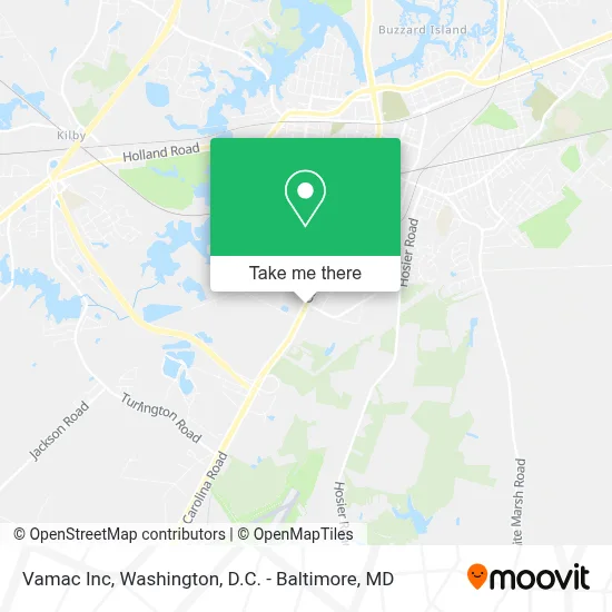Vamac Inc map