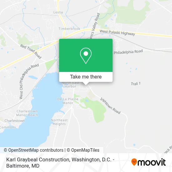 Karl Graybeal Construction map
