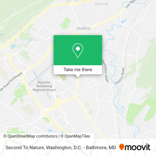 Second To Nature map