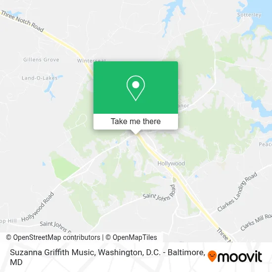 Suzanna Griffith Music map