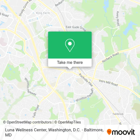 Luna Wellness Center map
