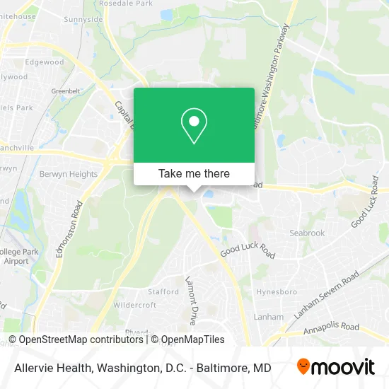 Allervie Health map