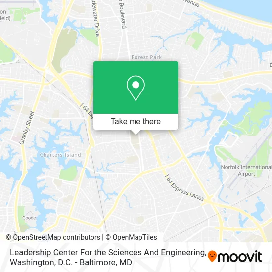 Leadership Center For the Sciences And Engineering map