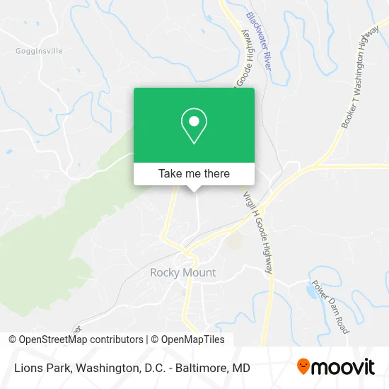 Lions Park map