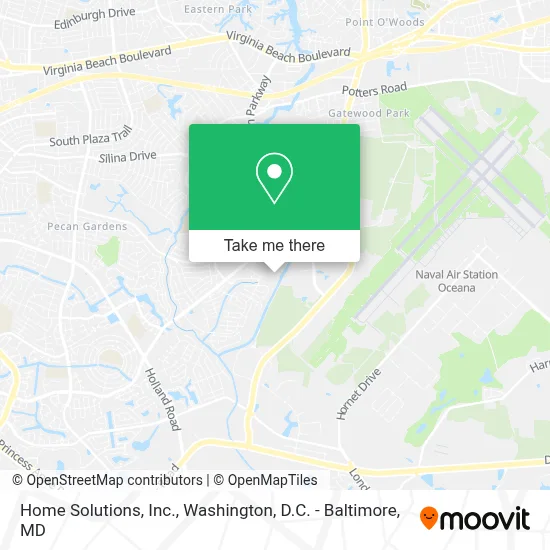 Home Solutions, Inc. map