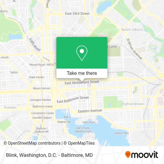 Blink map