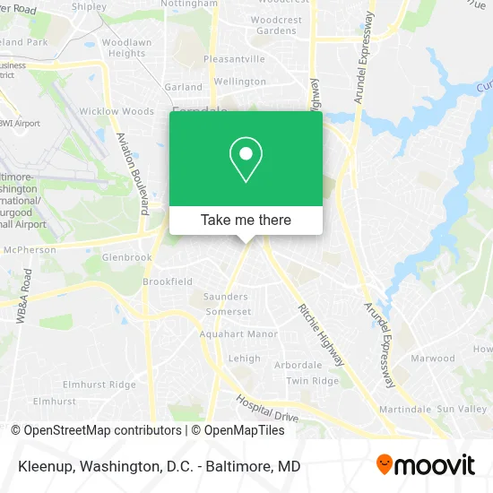 Kleenup map