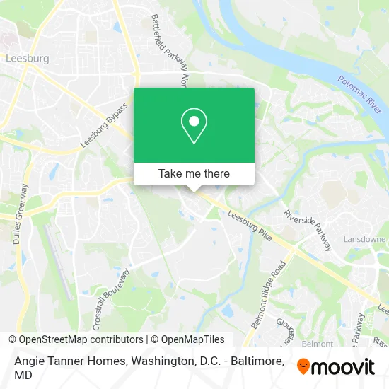 Angie Tanner Homes map