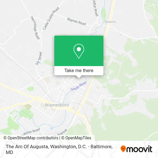 The Arc Of Augusta map