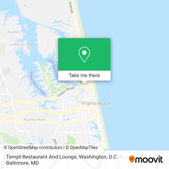 Tempt Restaurant And Lounge map