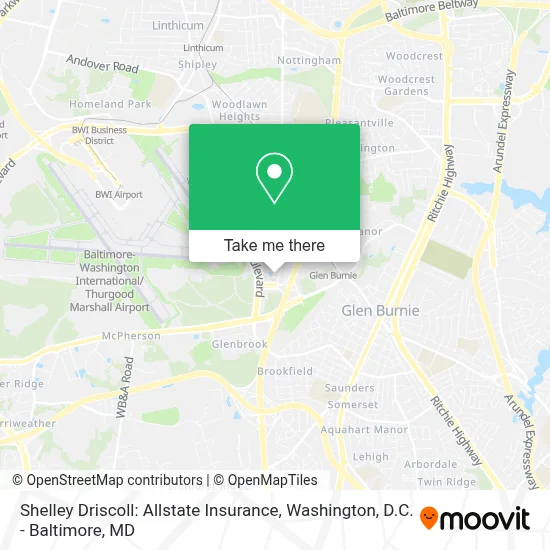 Shelley Driscoll: Allstate Insurance map