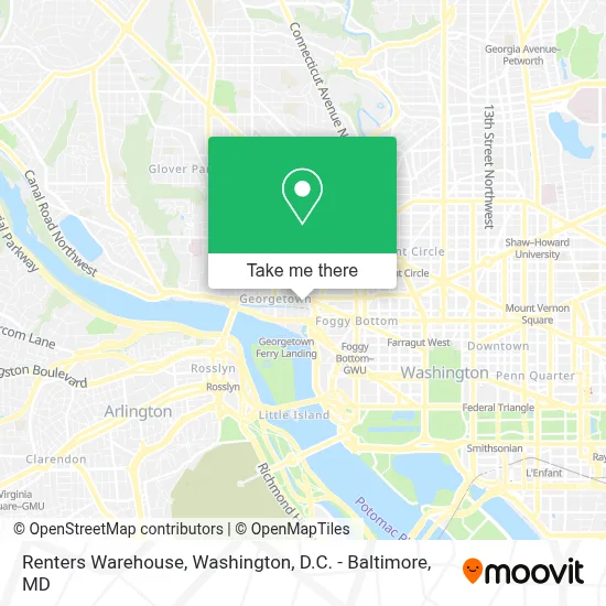 Renters Warehouse map