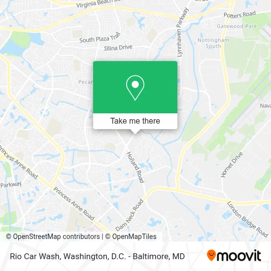 Rio Car Wash map