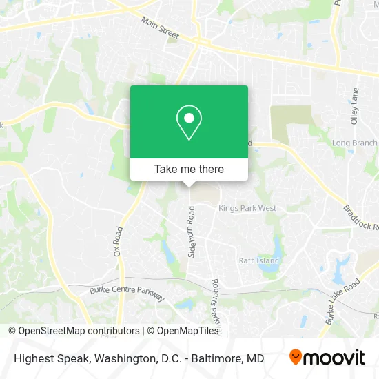 Highest Speak map