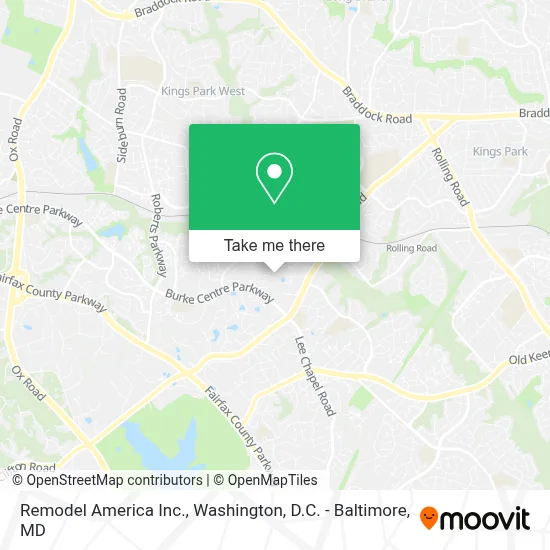 Remodel America Inc. map