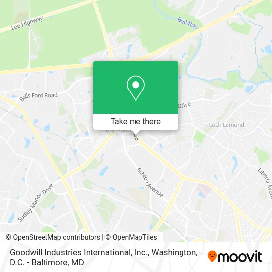 Goodwill Industries International, Inc. map